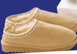 Giant Tiger Suede moccasins or microsuede slippers offer