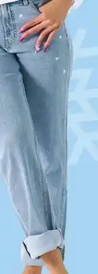 Giant Tiger Embroidered mom jeans offer