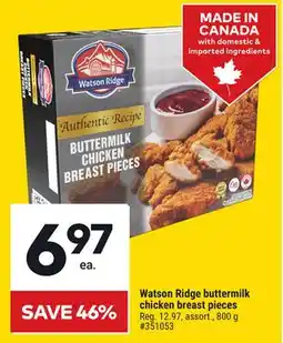 Giant Tiger Watson Ridge buttermilk chicken breast pieces offer