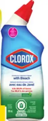Giant Tiger Clorox toilet bowl cleaner offer