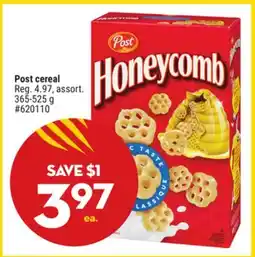 Giant Tiger Post cereal offer