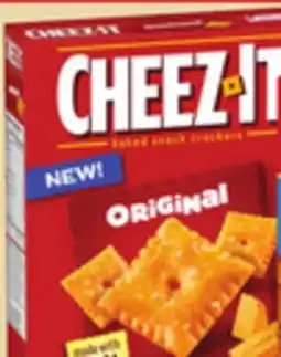Giant Tiger Cheez-It crackers offer