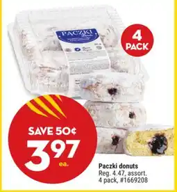 Giant Tiger Paczki donuts offer