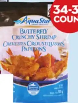 Giant Tiger Aqua Star breaded shrimp offer