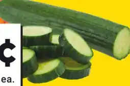 Giant Tiger English cucumber offer