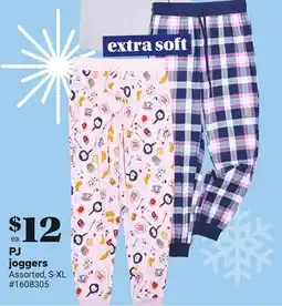Giant Tiger PJ joggers offer