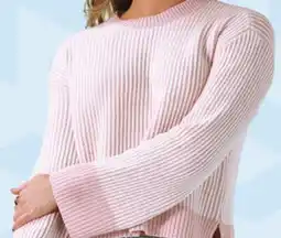 Giant Tiger Two-tone ribbed sweater offer