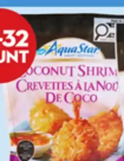 Giant Tiger Aquastar breaded shrimp offer