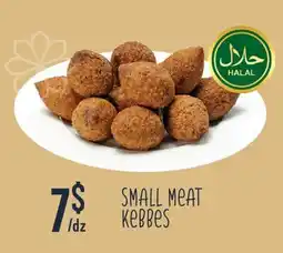 Marché Adonis Small meat kebbes offer