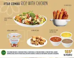 Marché Adonis IFTAR COMBO rice with chicken offer