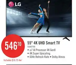 The Brick 55 4K UHD Smart TV offer