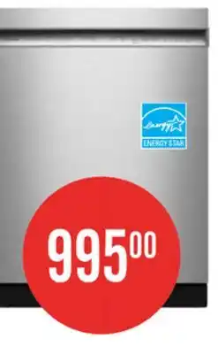 The Brick 47 dBA Stainless Steel Dishwasher offer