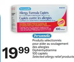 Brunet Personnelle Produits sélectionnés pour aider au soulagement des allergies Diphénhydramine offer