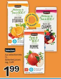 Brunet Selection Jus sélectionnés offer