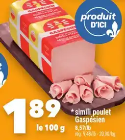 Marche Ami SIMILI POULET GASPÉSIEN offer