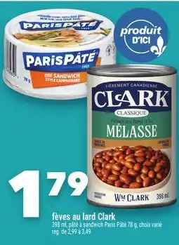 Marche Ami FÈVES AU LARD CLARK offer