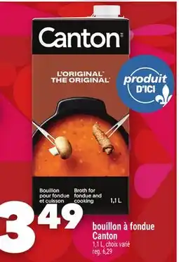 Marche Ami BOUILLON À FONDUE CANTON offer
