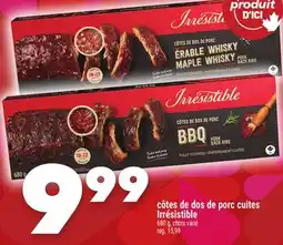 Marche Ami Côtes de dos de porc cuites Irrésistible offer