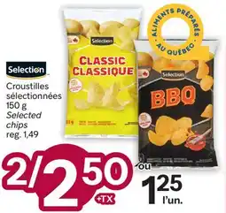 Brunet SELECTION Croustilles sélectionnées offer