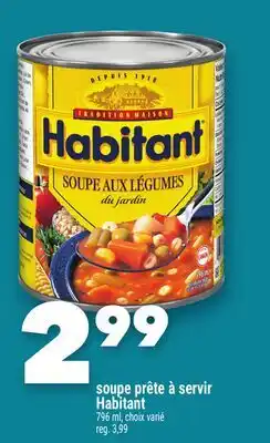 Marche Ami SOUPE PRÊTE À SERVIR HABITANT offer