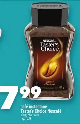 Marche Ami CAFÉ INSTANTANÉ TASTER'SCHOICE NESCAFÉ offer