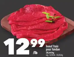 Marche Ami BOEUF FRAIS POUR FONDUE offer
