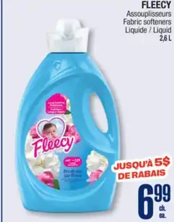 Jean Coutu FLEECY Fabric softeners Liquid offer