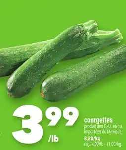 Marche Ami COURGETTES offer