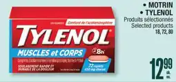 Jean Coutu MOTRIN, TYLENOL Selected products offer
