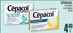 Jean Coutu CÉPACOL Lozenges offer