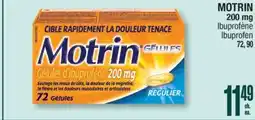 Jean Coutu MOTRIN 200 mg Ibuprofen offer