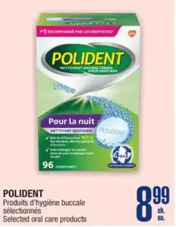Jean Coutu POLIDENT Selected oral care products offer