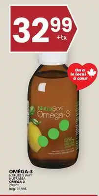 Rachelle-Bery Grocery NATURE'S WAY NUTRASEA OMEGA-3 offer