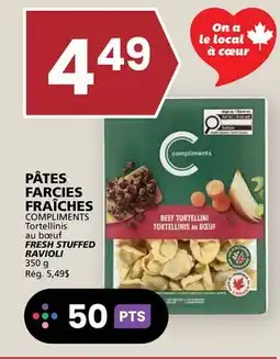 Rachelle-Bery Grocery COMPLIMENTS FRESH STUFFED RAVIOLI offer