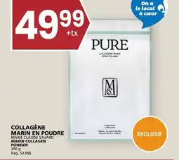 Rachelle-Bery Grocery MARIE CLAUDE SAVARD MARIN COLLAGEN POWDER offer