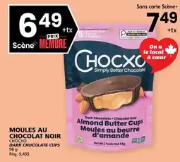 Rachelle-Bery Grocery CHOCXO DARK CHOCOLATE CUPS offer