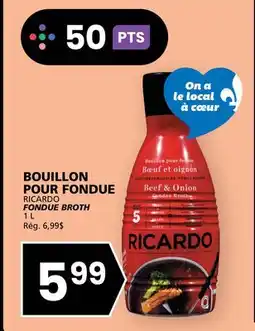 Rachelle-Bery Grocery RICARDO FONDUE BROTH offer