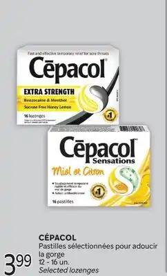 Brunet CÉPACOL Pastilles sélectionnées pour adoucir la gorge offer