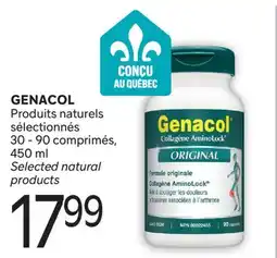 Brunet GENACOL Produits naturels sélectionnés offer
