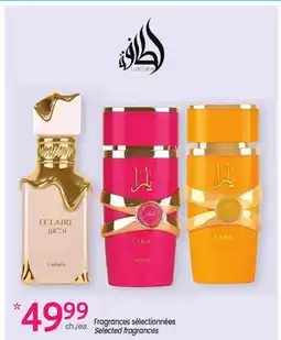 Uniprix ECLAIRE Fragrances sélectionnées / Selected fragrances offer