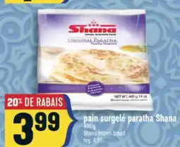 Marché Adonis Pain surgelé paratha Shana | Shana frozen bread offer