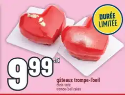 Marché Adonis GÂTEAUX TROMPE-L'OEIL | TROMPE-L'OEIL CAKES offer