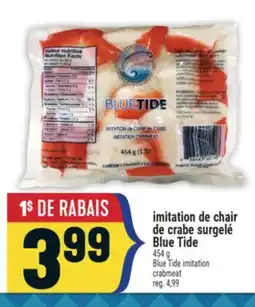 Marché Adonis IMITATION DE CHAIR DE CRABE SURGELÉ BLUE TIDE | BLUE TIDE IMITATION CRABMEAT offer