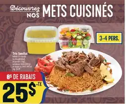 Marché Adonis TRIO FAMILIAL offer