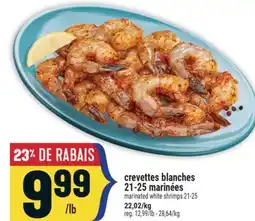 Marché Adonis CREVETTES BLANCHES 21-25 MARINÉES | MARINATED WHITE SHRIMPS 21-25 offer