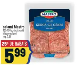 Marché Adonis SALAMI MASTRO | MASTRO SALAMI offer