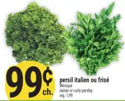 Marché Adonis PERSIL ITALIEN OU FRISÉ | ITALIAN OR CURLY PARSLEY offer