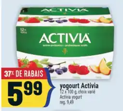 Marché Adonis YOGOURT ACTIVIA | ACTIVIA YOGURT offer