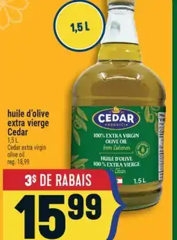 Marché Adonis HUILE D'OLIVE EXTRA VIERGE | CEDAR EXTRA VIRGIN OLIVE OIL offer
