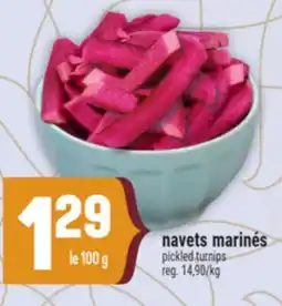 Marché Adonis Navets marinés | Pickled turnips offer